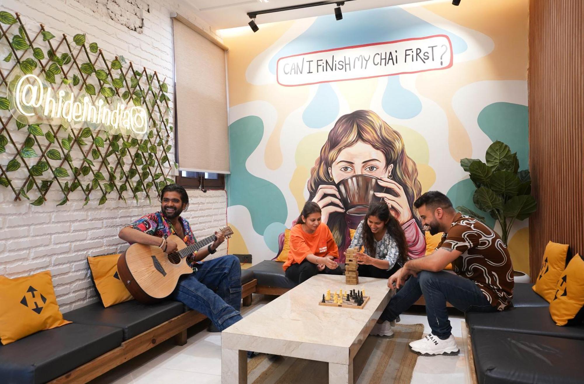 Hide-In Hostel Delhi นิวเดลี ภายนอก รูปภาพ